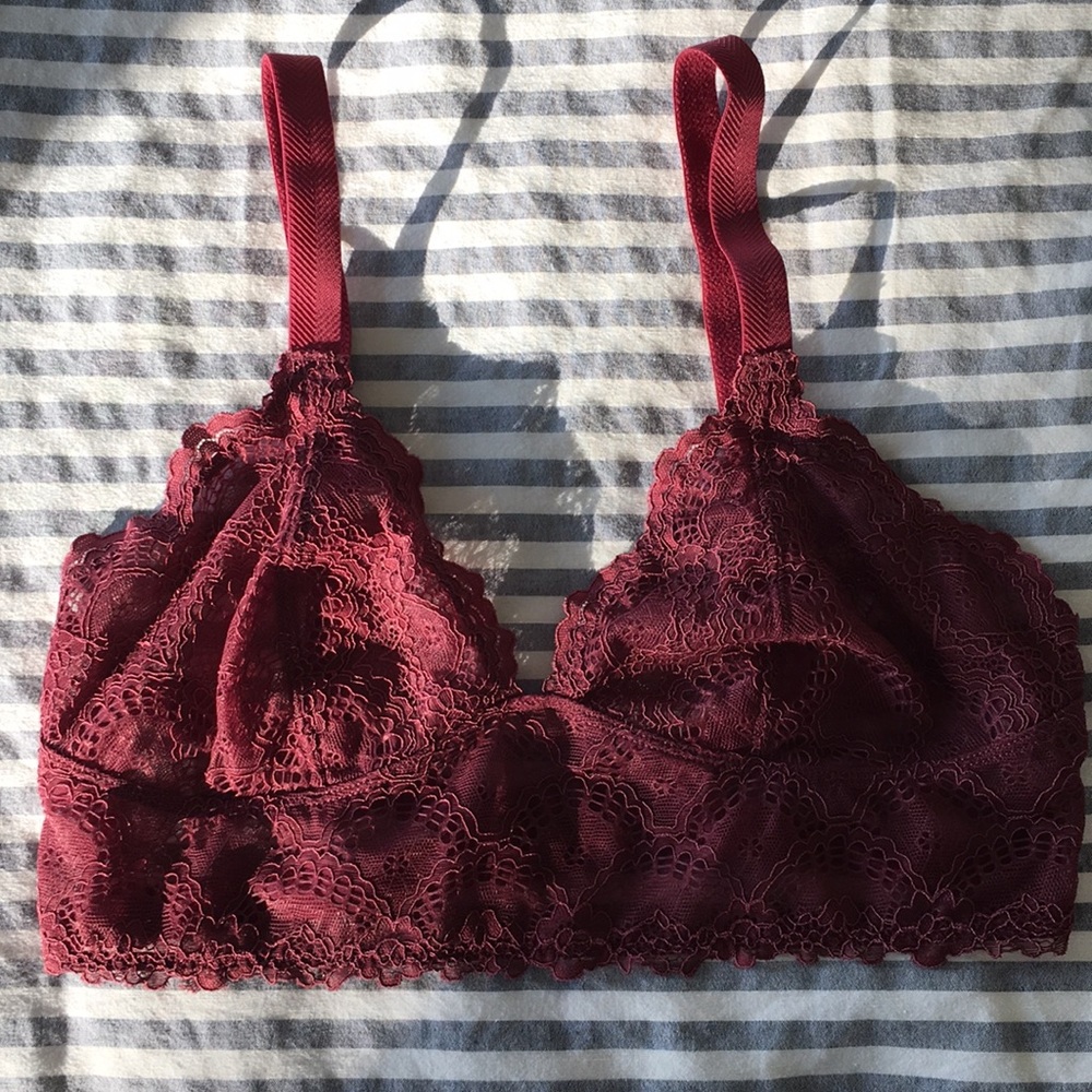 Free People Lace Bralette Small NWOT